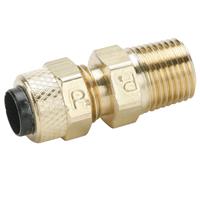 Brass Compression Fittings for Thermoplastic & Soft Metal Tubing - Poly-Tite.